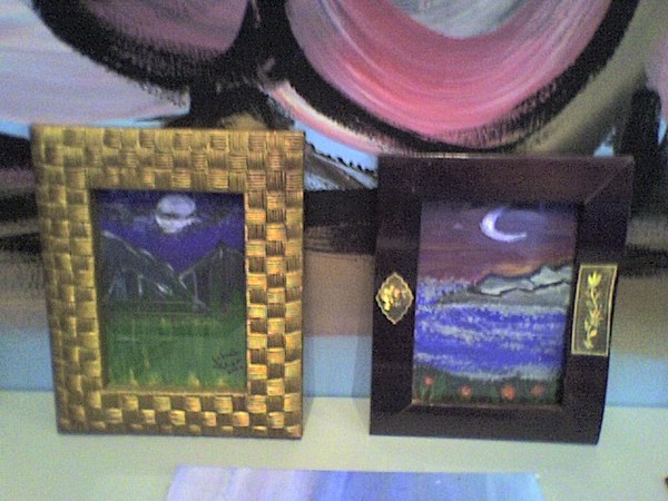 2 pieces of art in a show