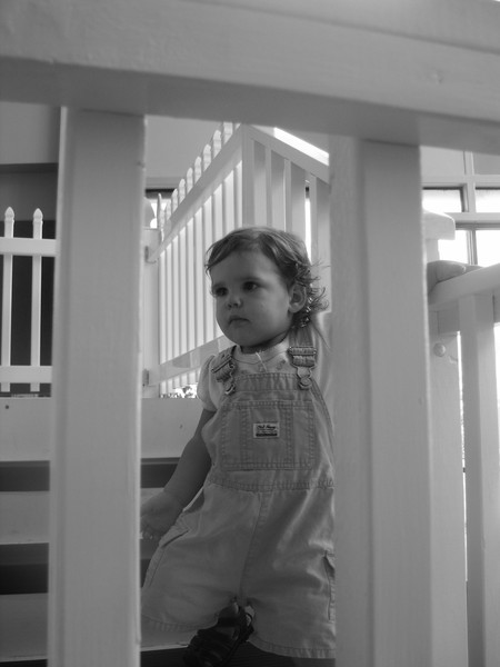 Kiera behind bars