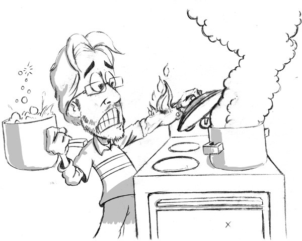 Cooking sketch
