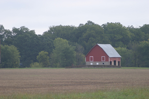 Red Barn in Kansas