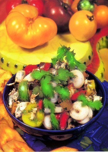 Jumbo Lump Crab Salsa with Heirloom Tomatos