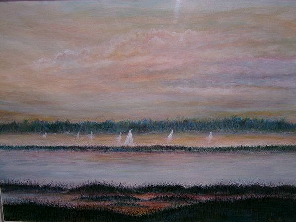 Sails in the Sunset