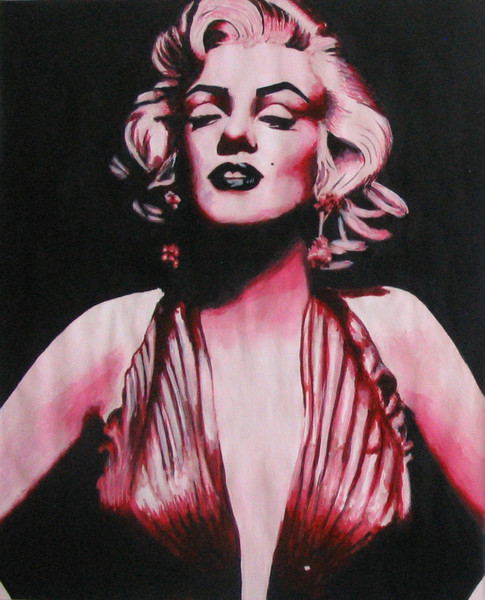Monochromatic Marilyn Monroe
