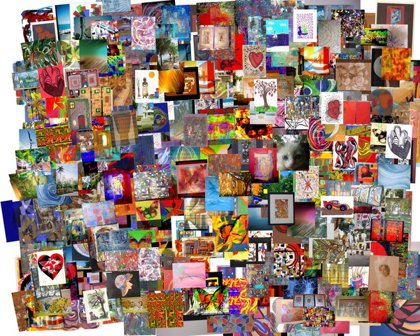 Big Collage Of My Art