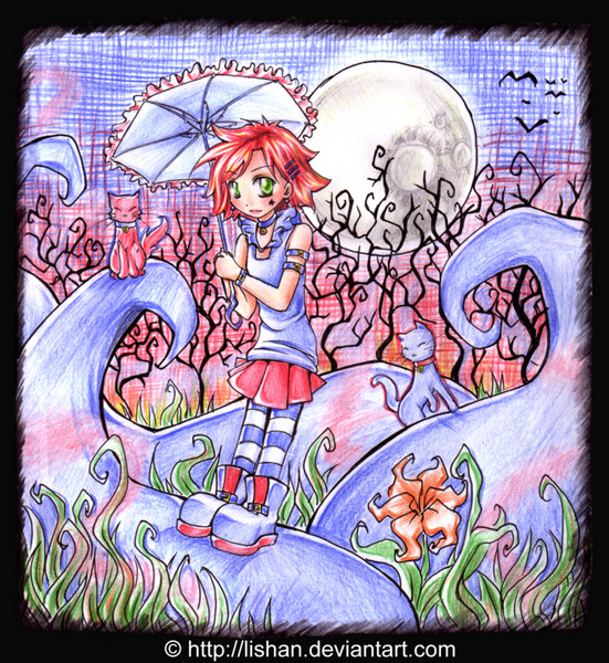 Red and Blue in WickedWoods