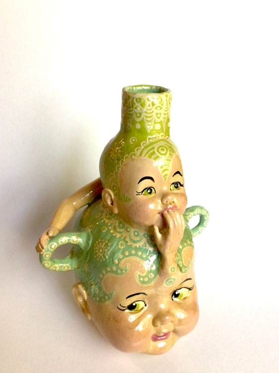 What did you say? Face Jug