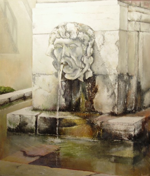 Fuente en Leon-Spain