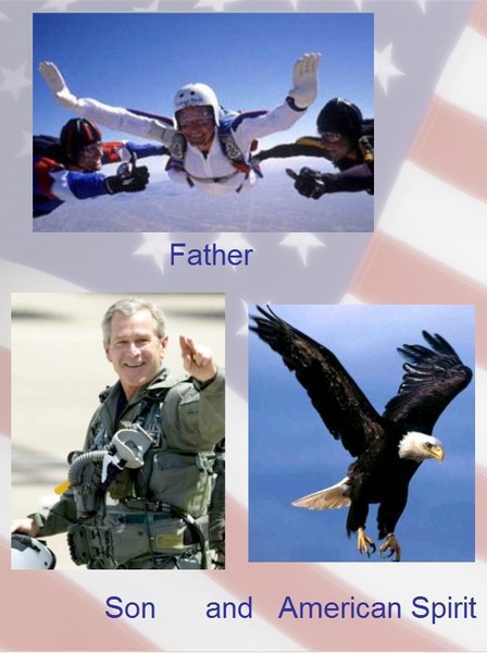 Father, Son, and American Spirit 