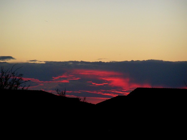 Dark Red Sky