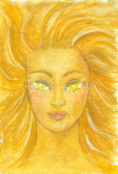 Reflections in the Golden Eyes - Inanna