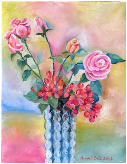 flowers, roses