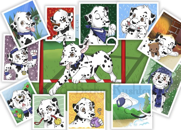 Dalmatian montage