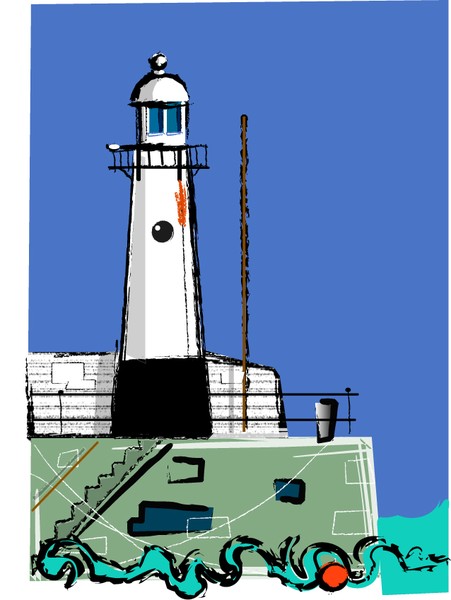 st.ives pier - 4 of 4 - entrance light