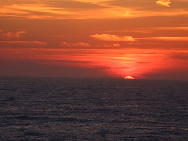 Sunset at Sea
