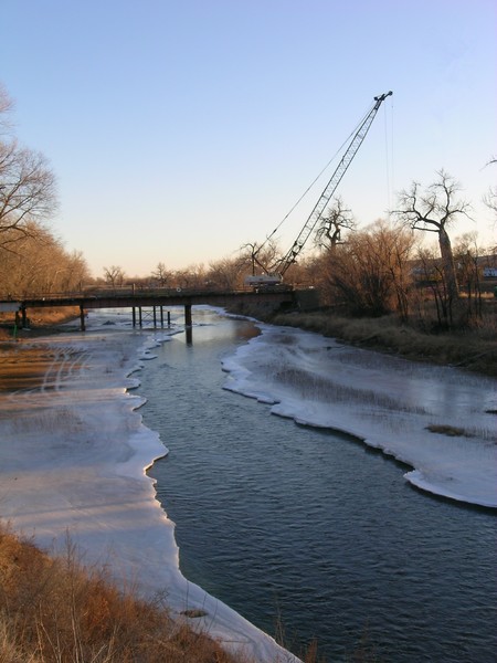 Frozen Yellowstone River