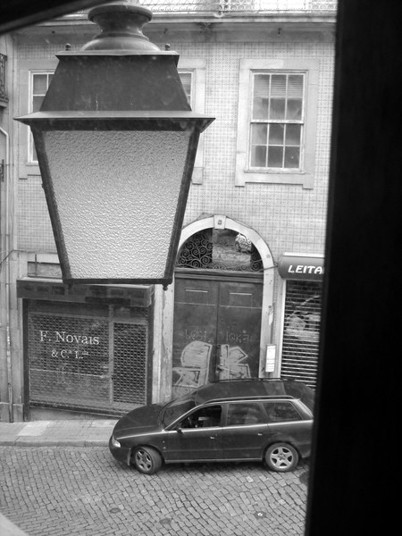 the street