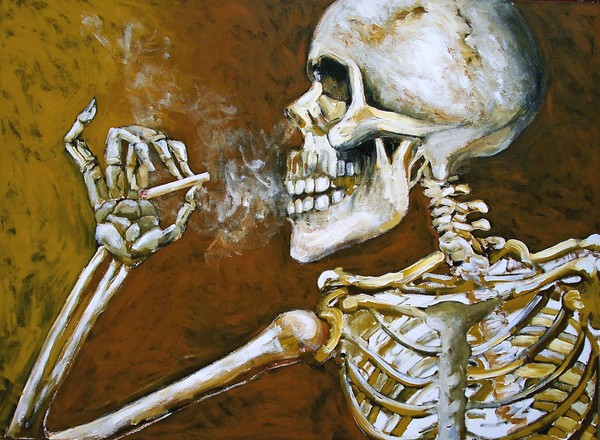 Thanatos with Cigarette