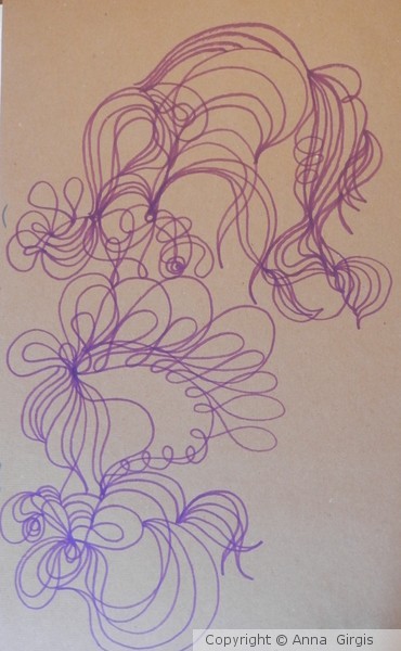 unfinished 1st layer drawing