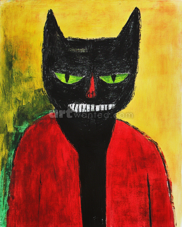 Evil cat Kodak