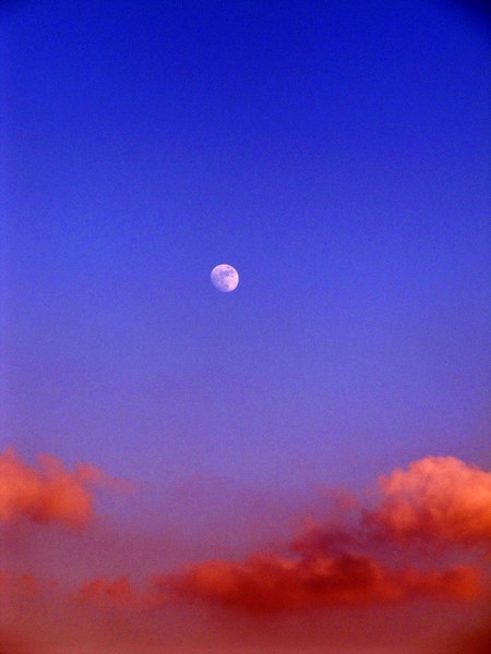 Fiery sky