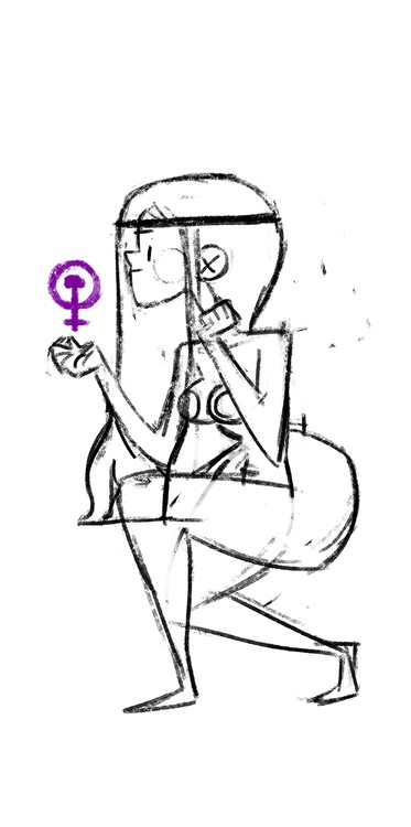 Woman free LR