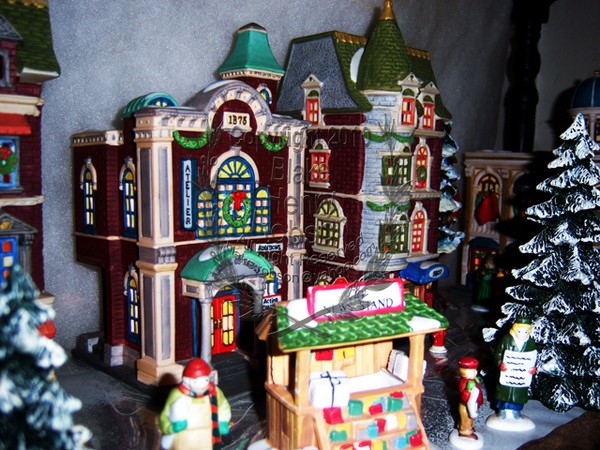 Department 56 Christmas Village Digital Art