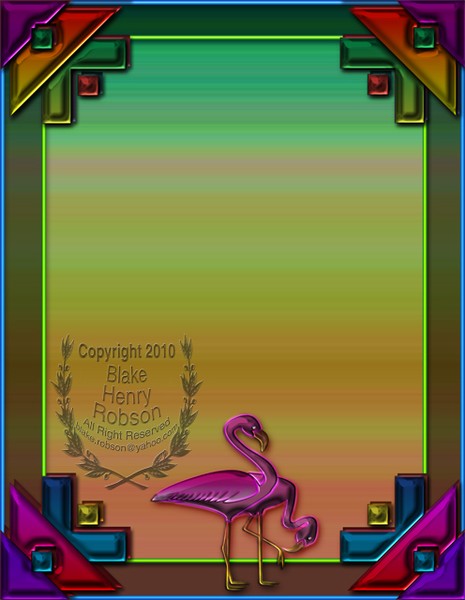 Art Deco and Flamingo
