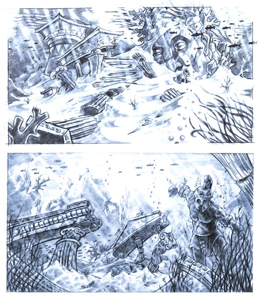Sunken Ruined City
