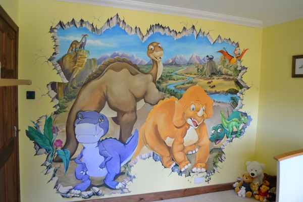 Child's wall mural