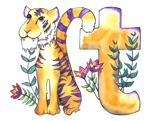 T is for Tiger