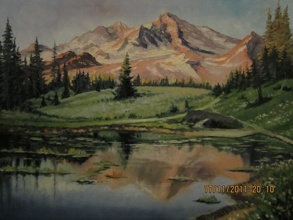 Autumn reflections(SOLD)