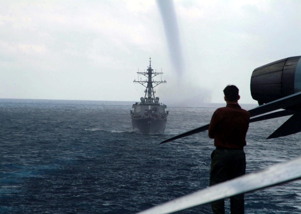 Views of the Aft of a ship