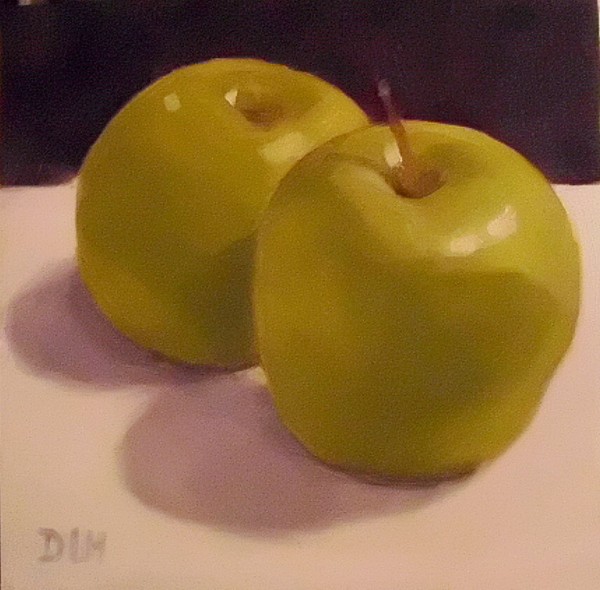 Two Green Apples