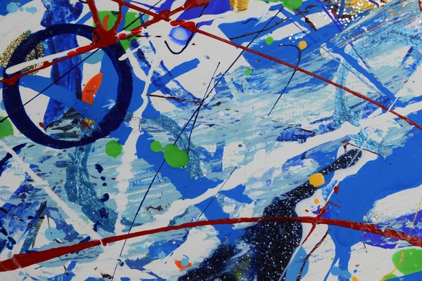 Blue Bubbles 040 Print (7)