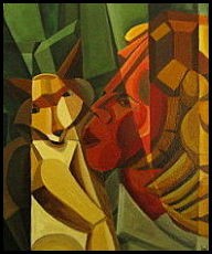 Woman And Dog
