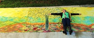 Karen Muro Batik work in process