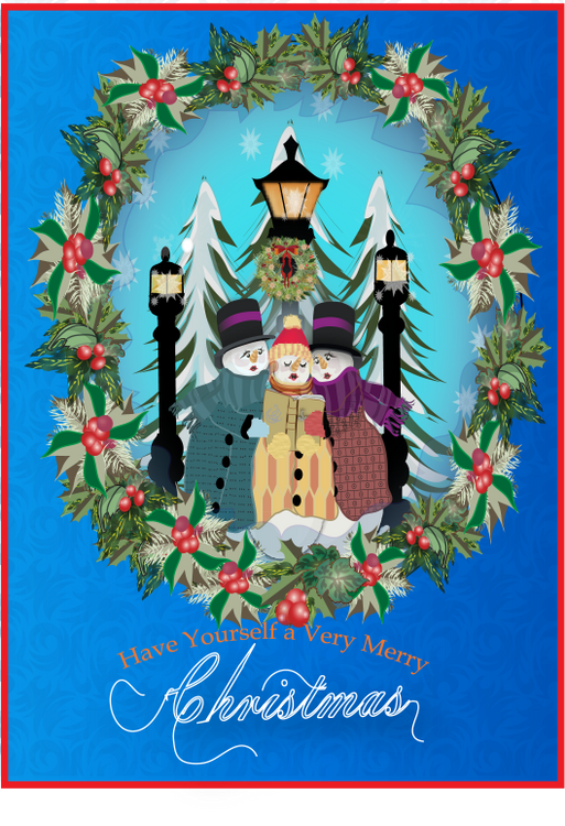 christmas card 21abcd