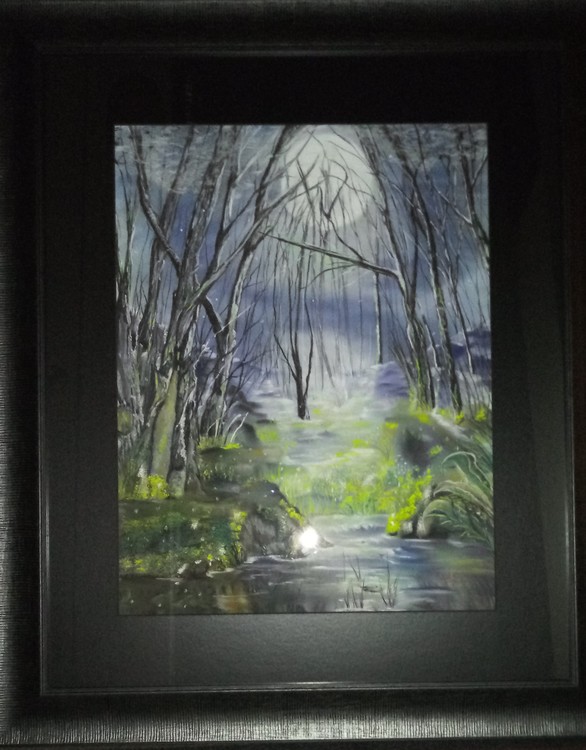 Silent Night in theforest.