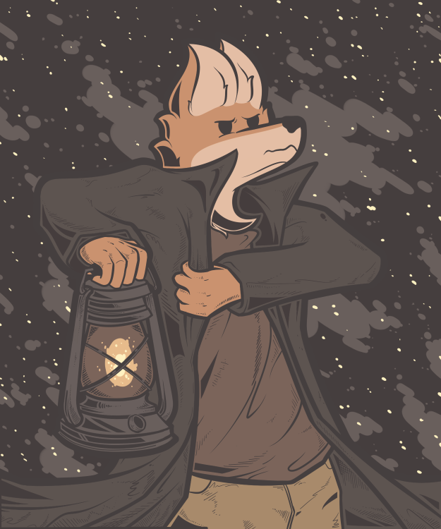 I hope you never get lost in the dark