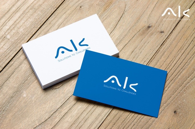 business card logo