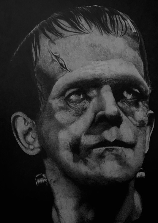 Boris Karloff as The Creature