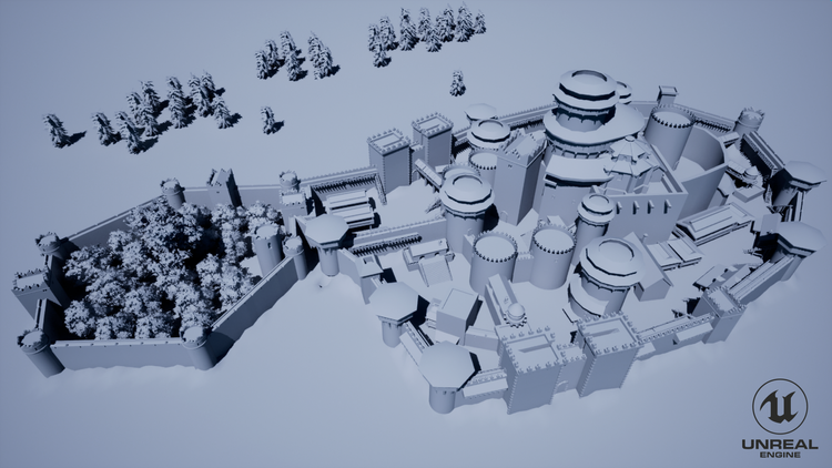 Winterfell Grey Mesh