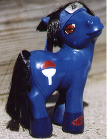 Sasuke, pony ninja of Konoha