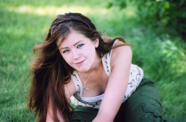 Sonja in the park