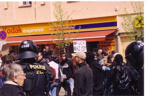 Anti Nazi Protest Prague