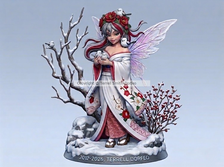 A Gathering of Snow Fairies