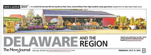 73rd News Journal Panorama-Penn Farm Fall Produce