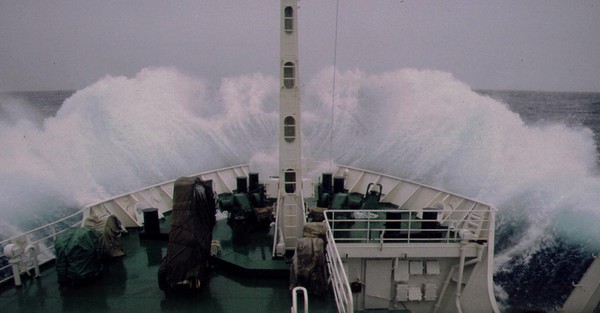 More   rough seas