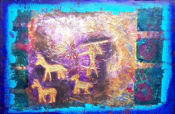 Searching for the Past - Abstract - 25x37