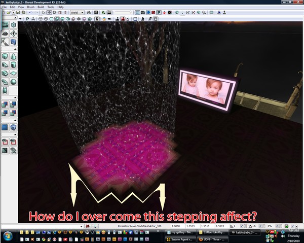 stepping effect